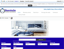 Tablet Screenshot of buscotecho.es